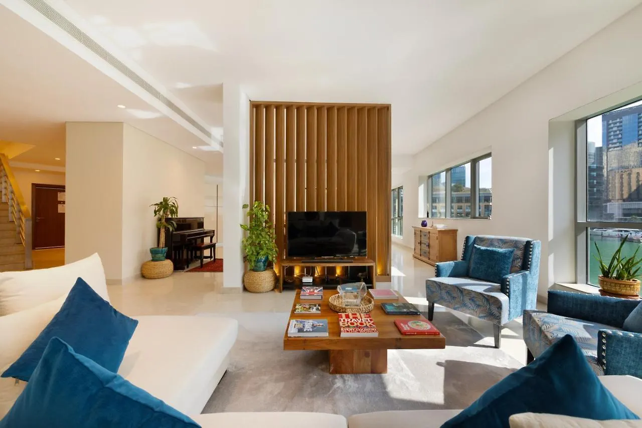 Maison Privee - Stunning 3-Floor Villa With Kids Room & Rooftop Terrace Over Dubai Marina